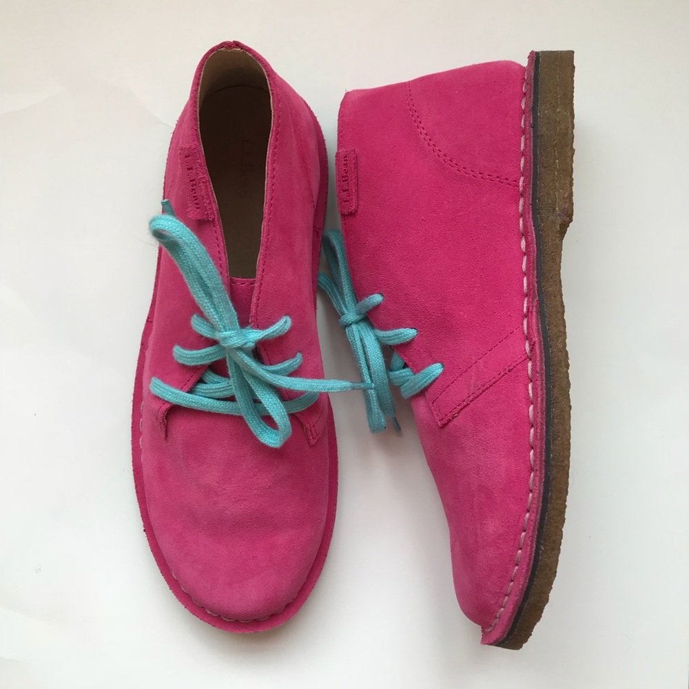 NWOT LLBean girls chukka booties.